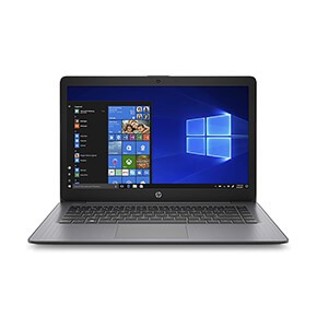 HP Stream 14-inch Laptop, Intel Celeron N4000, 4 GB RAM, 64 GB eMMC, Windows 10 Home in S Mode with Office 365 Personal